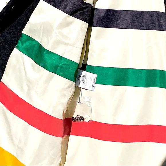 NWOT PENDLETON Women’s Gray Wool Zip And Snap front Overcoat Size Small - Picture 6 of 8